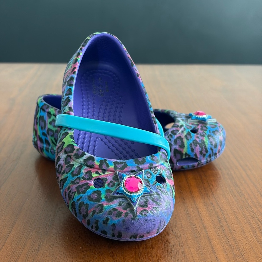 Crocs Kids Lina Graphic K shoes, size 7